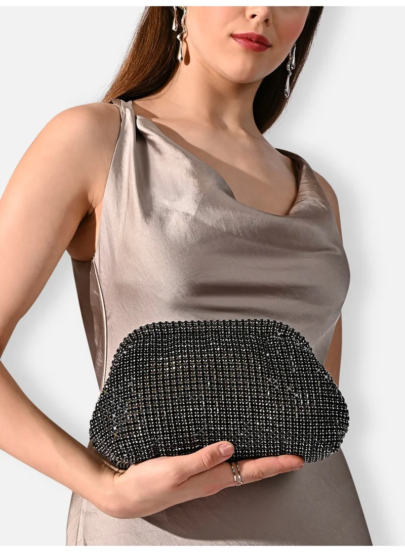 لافي حقيبة نسائية فاخرة بحزام أسود